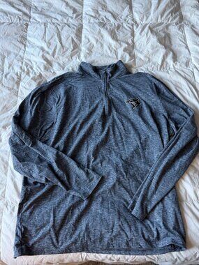 Antigua Toronto Blue Jays Logo Athletic Quarter Zip XL